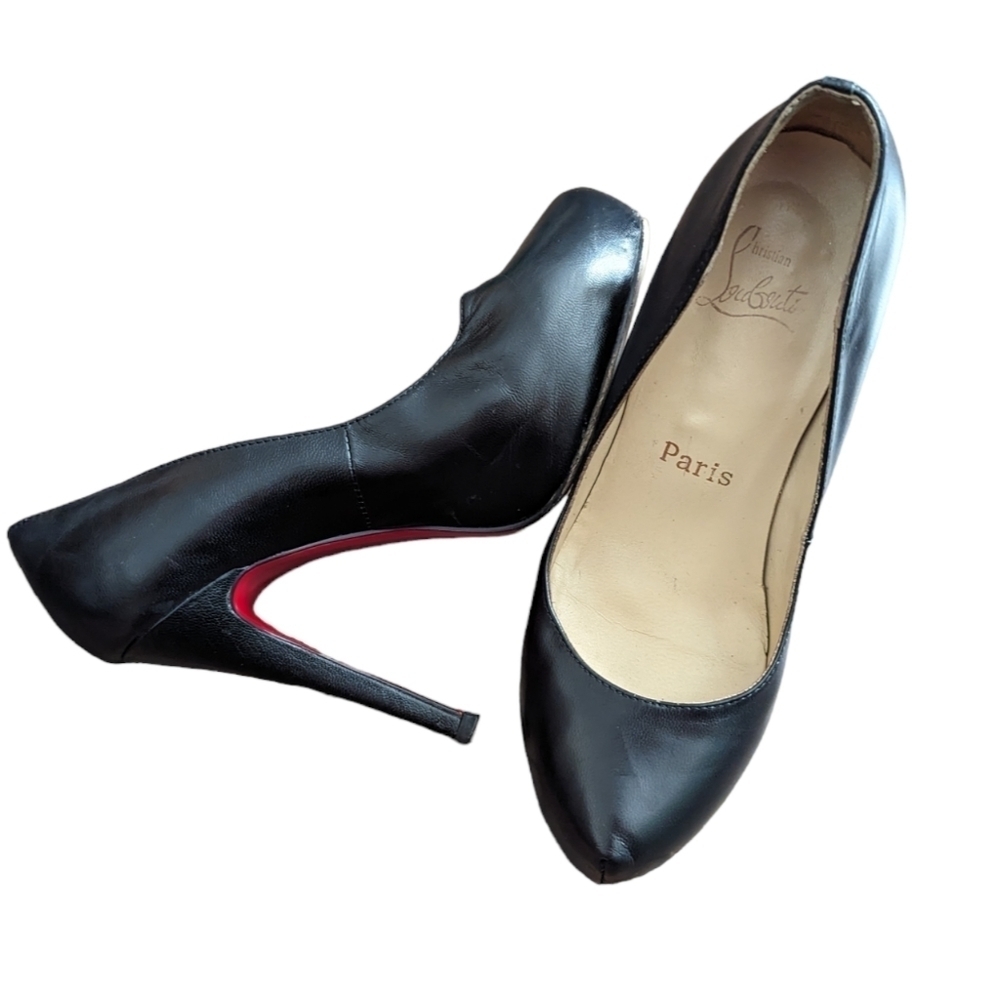 CHRISTIAN Louboutin Leather Pumps - Picture 7 of 16